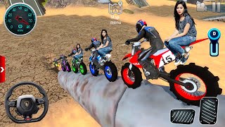 Juego de Motos - Motocross Dirt Bike Extreme Stunt Racer #1 - Offroad Outlaws Android / IOS Gameplay