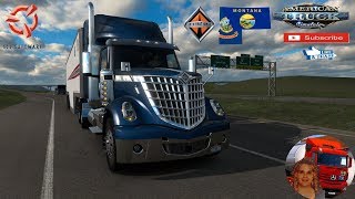 American Truck Simulator (1.36) 

Project North v0.4.2 Idaho & Wyoming 1.36 by DuckieBae and Montana Expansion v0.1.5 International Lone Star by SCS Software + DLC's & Mods