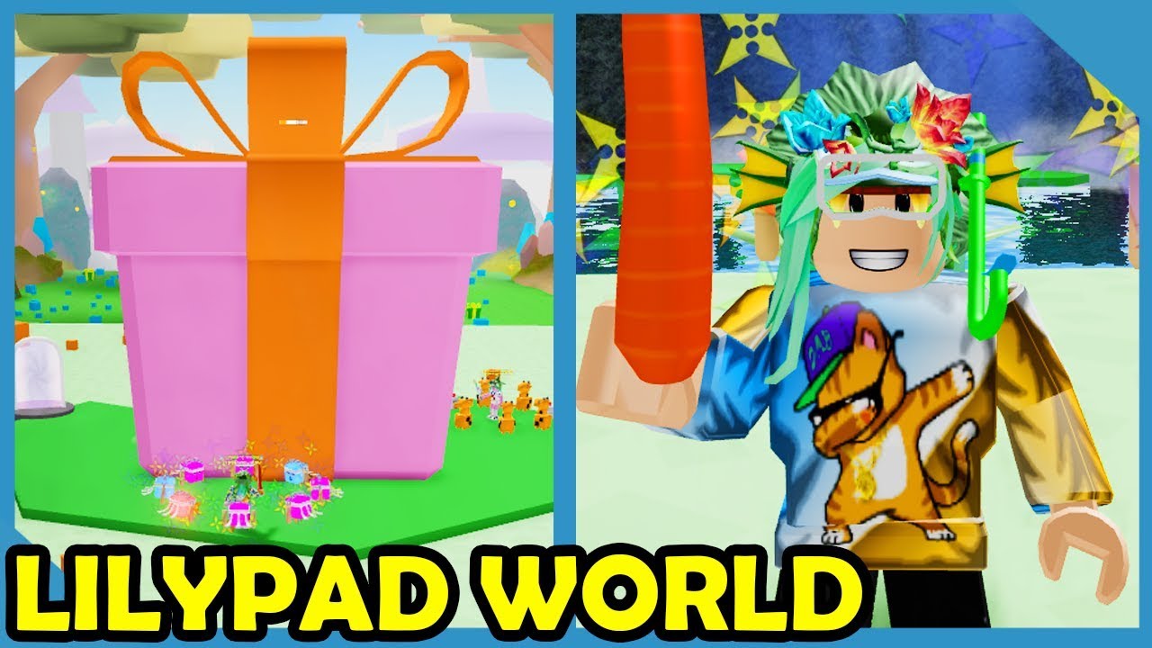 New Update Lilypad Palace Giant Gift Roblox Unboxing