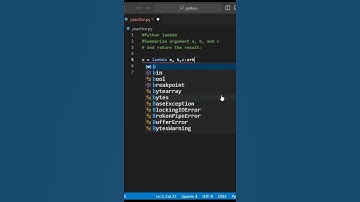 python Lambada  #python #pythonprogramming #coding #pythoncoding #programming #code