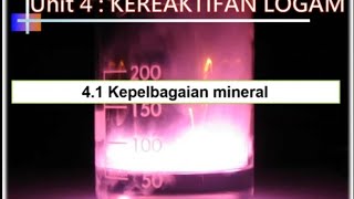 SAINS TING 3 BAB 4  1 KEREAKTIFAN LOGAM KEPELBAGAIAN MINERAL
