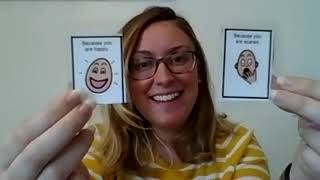 Answering "WHY" questions with visuals (ACCESS, Kindergarten, First Grade)