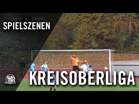 VfB Friedberg - KSG 1920 Groß-Karben (Kreisoberliga Friedberg) - Spielszenen | MAINKICK.TV