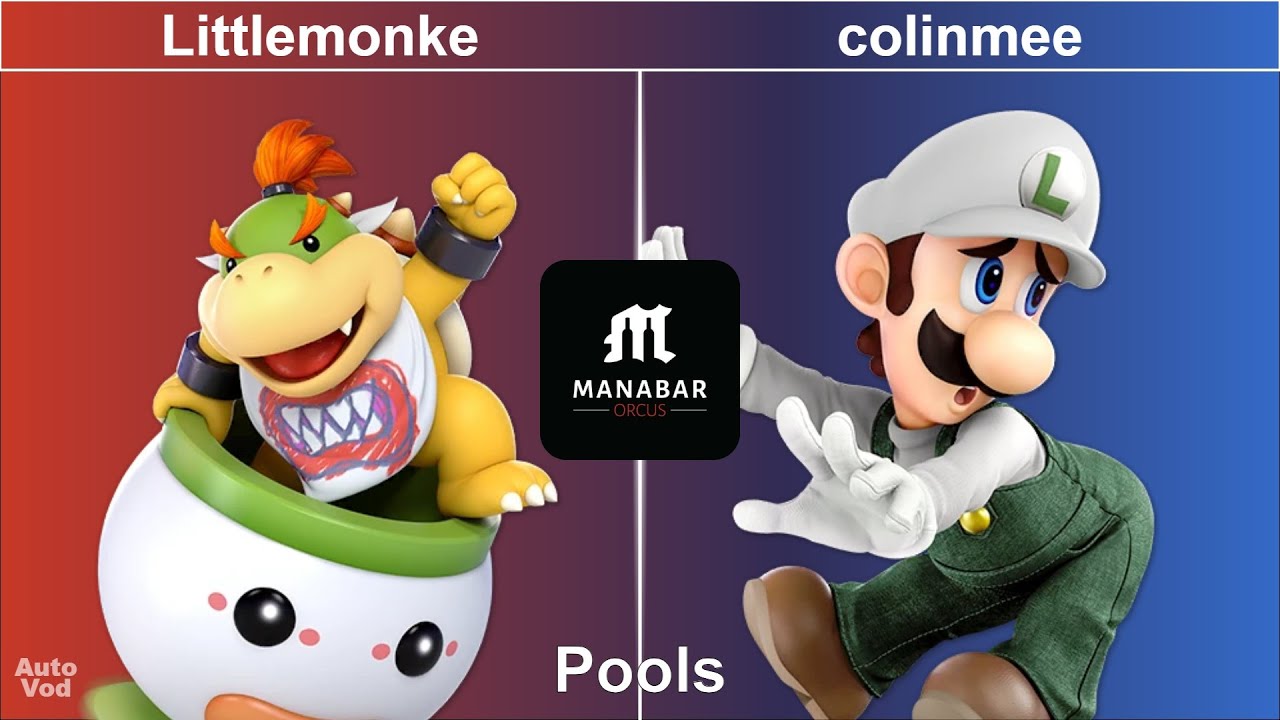 Littlemonke (Bowser Jr) vs colinmee (Luigi) - Orcus Smash 11 Pools