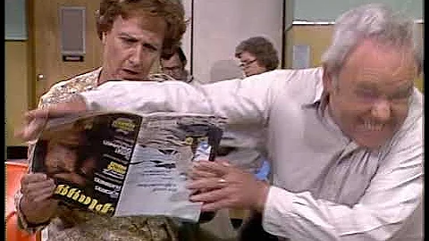 Edith Bunker reads Playgirl Magazine