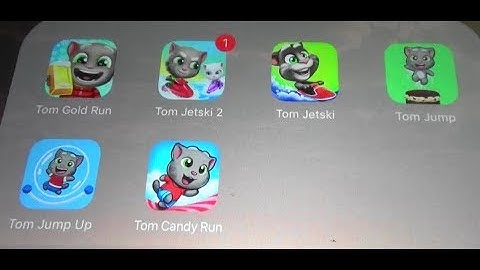 Tom Gold Run Vs Tom Jetski vs Jetski 2 Vs Tom Jump Vs Tom Jump Up Vs Tom Candy Run