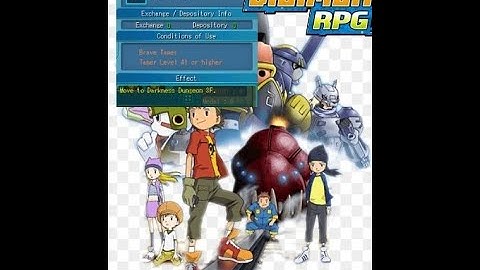 Digimon RPG Online - How to get pass Darkness Dungeon 3F