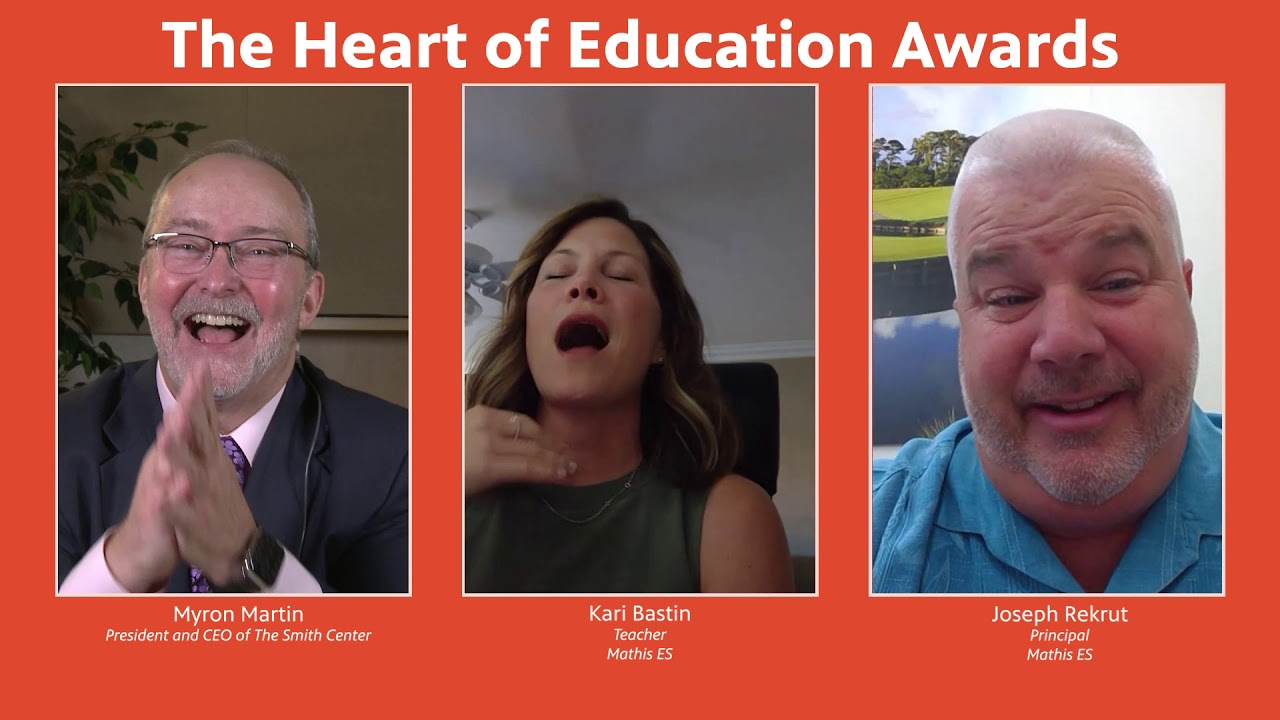 Heart of Education Awards Kari Bastin YouTube
