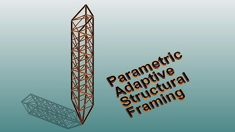 Everyday Revit (Day 384) - Parametric Adaptive Structural Framing