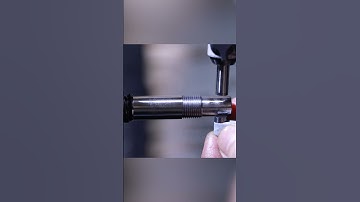 How factories produce silky smooth ballscrews.#automation #production #shorts