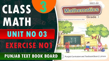 Class 3 Math new book Chap 3 Fractions Exercise 1 Concept of Fractions@ Educate Pakistan