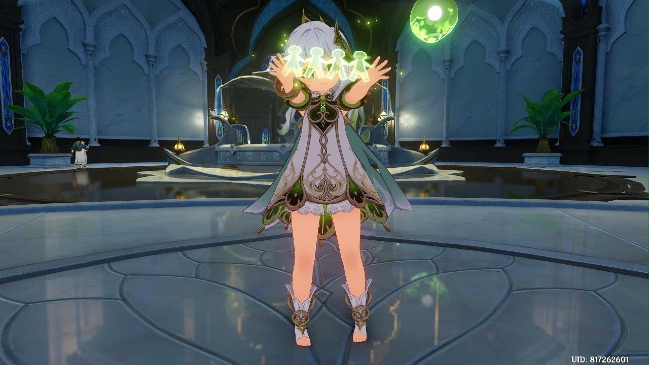  Foto zu 【原神】ナヒーダちゃん 待機モーション【PS5版】 - YouTube 