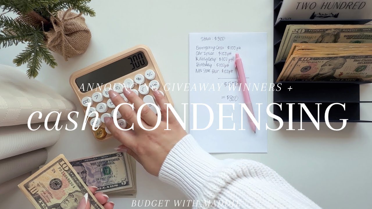 CASH CONDENSING USING PLACEHOLDERS + 2K GIVEAWAY WINNERS ANNOUNCEMENT