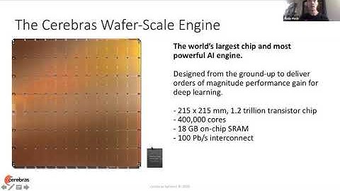 Xin Wang: Wafer-scale deep learning