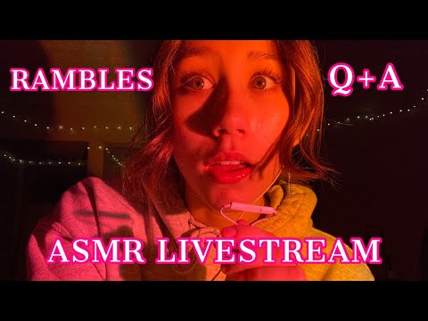 ASMR | live Q&A / chatting / lofi / idk 🤷‍♀️