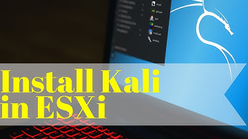 Install Kali Linux on VMware ESXi