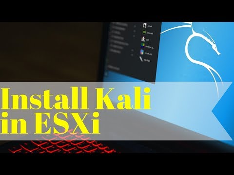 Install Kali Linux on VMware ESXi