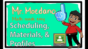 Google Classroom: Scheduling Posts, Materials, and Student Profiles!