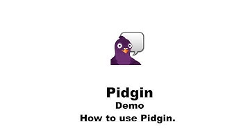 How to Use Pidgin