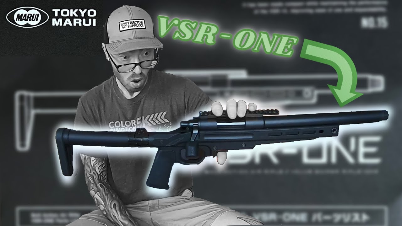 The Tokyo Marui Vsr-ONE!!! | Unboxing & Review | NEW Airsoft Sniper Rifle