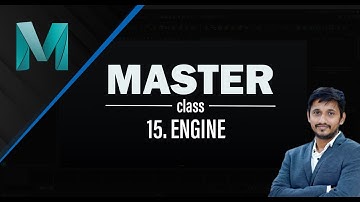 Bike Modeling Basic to Advance | (PART 15 ENGINE) | Autodesk Maya