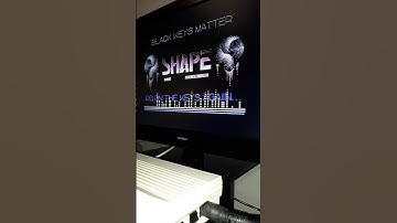 COMODORE 64 BLACK KEYS MATTER BY SHAPE WITH BACKSID !