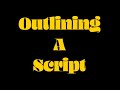 A small video about our writing process and outlining a story