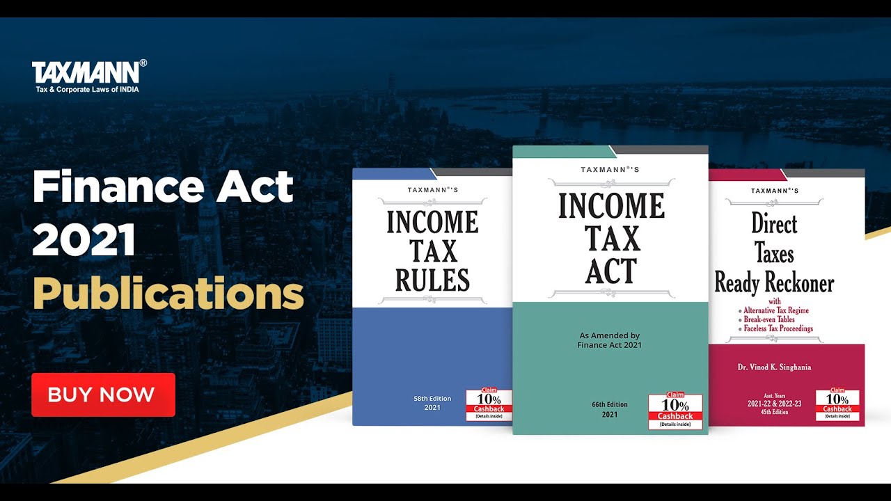 Taxmann's Finance Act 2021 Publications