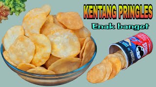 RASANYA LEBIH ENAK DARI YANG ASLI  |  COBA-COBA BIKIN KERIPIK KENTANG PRINGLES KW screenshot 1