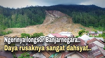 NGERI..!! LONGSOR PANDANARUM BANJARNEGARA LEBIH PARAH DARI LONGSOR DI MAJENANG. (Part ||) 