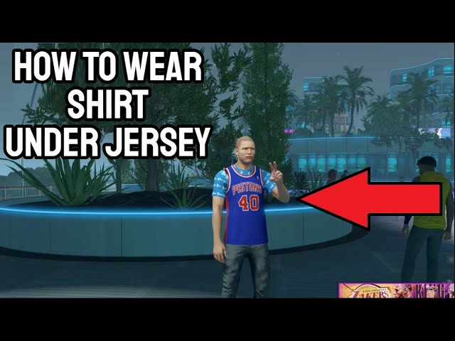 How do you equip compression shirts under a jersey on Neighborhood? :  r/NBA2k