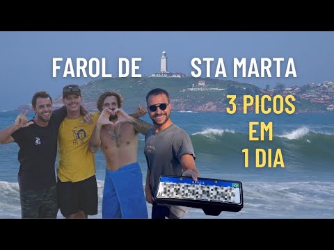 FAROL DE SANTA MARTA//3 PICOS EM 1 DIA!!!!