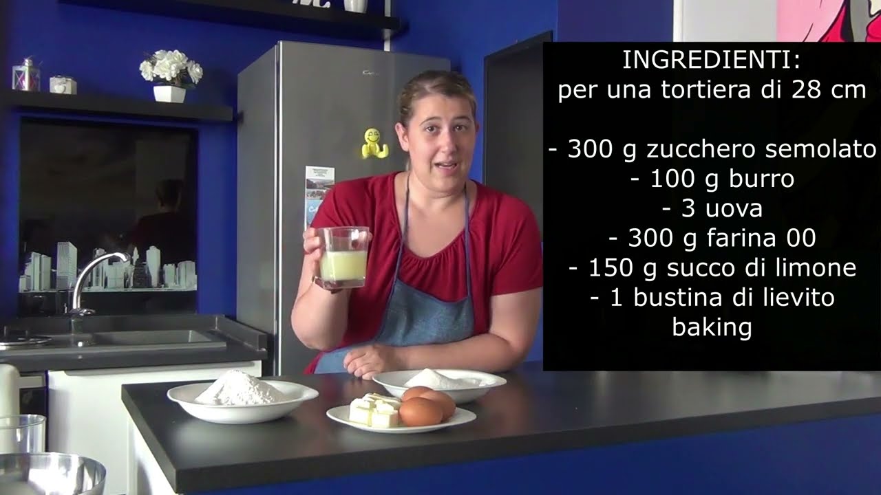 Torta al limone per una fresca e soffice estate!