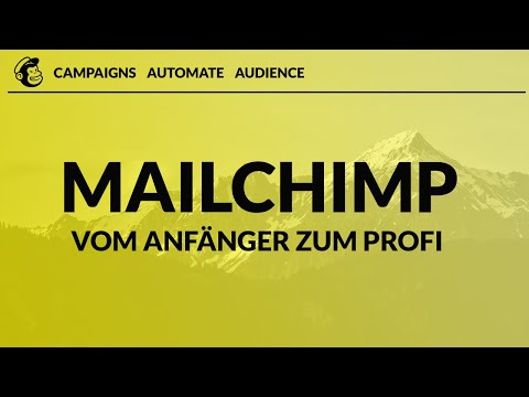 Mailchimp Tutorial | Wie man Mailchimp nutzt - Vom Anfänger zum Experte in einem Video!