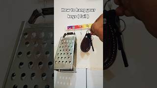 How to hang your keys ( fail )