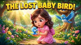 Little Girl Finds a Lost Baby Bird | Heartwarming Story for Kids | Kids Cartoon | Midio Kids #story