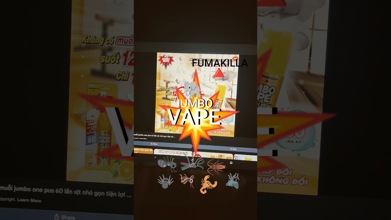 FUMAKILLA VIETNAM JUMBO VAPE!