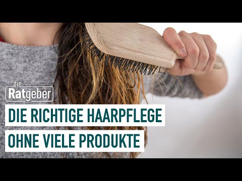 Video: Wie man geschädigtes Haar pflegt (mit Bildern)