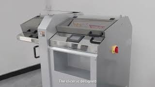Famous Golden Chef Production Fully automatic bread slicer Net Worth