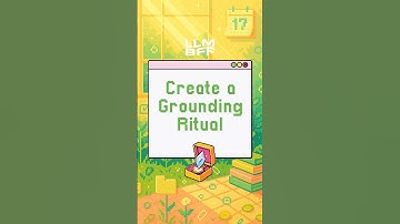 AI Prompts to help: Create a Grounding Ritual #ai #llms #promptengineering #selfimprovement