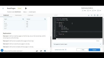 Read Pages CodeChef solution || Starter 76 codechef contest