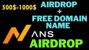 500$ To 1000$ Confirm Testnet Airdrop ||  Algo Naming Service (ANS).Algo Airdrops.