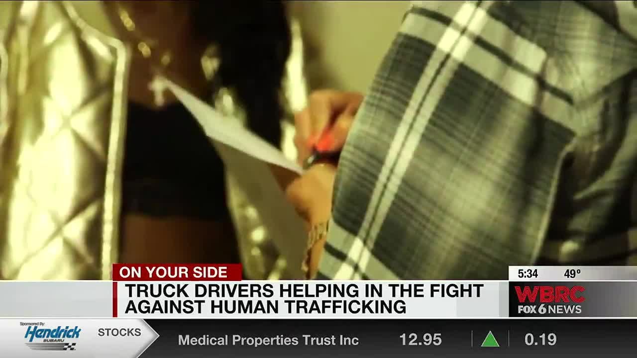 Truck drivers helping in the fight against human trafficking - YouTube