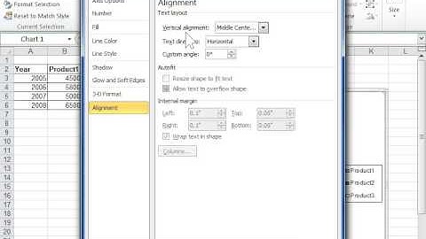 Excel 2010 Align or Rotate Text on an Axis
