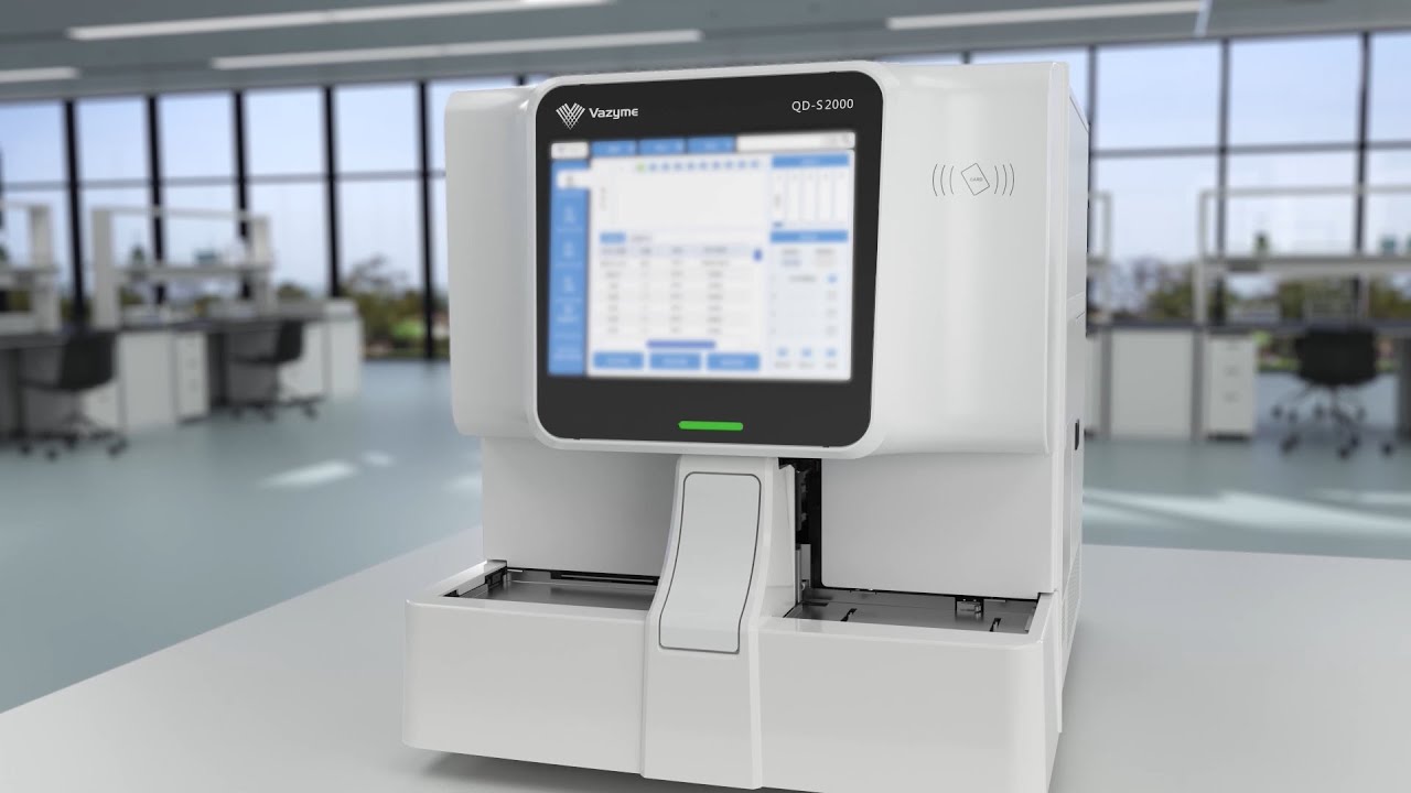 Vazyme Quantum Dot Fluorescence Immunoassay System QDS-2000 - YouTube