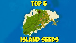 TOP 5 ISLAND SEEDS For MINECRAFT 1.21 (Bedrock & Pocket Edition)