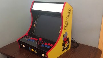 Bartop Pacman Arcade Mame Raspberry Pi 4 Model B Retropie Pinball
