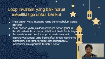 Loop invariant