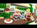 Alans family morning routine  roblox roleplay 