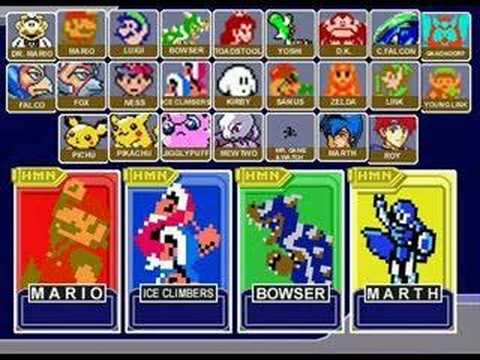 Super Smash Bros Melee - NES Version